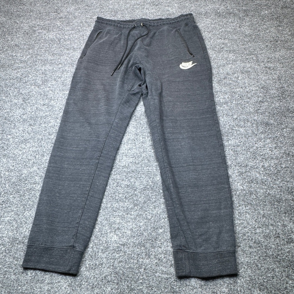 Nike Joggers Mens XL Gray Heathered Tech Fleece Sweatpants 918322-010 Athleisure